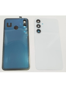 Tapa trasera o tapa bateria blanca para Samsung Galaxy A55 A556 con lente de camara