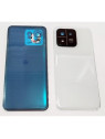 Tapa trasera o tapa bateria blanca sin logo para Xiaomi 13 con lente de camara