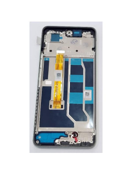 Pantalla lcd para Realme C67 4G mas tactil negro con marco verde compatible