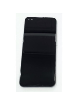 Pantalla lcd para Realme x50 Pro 5G mas tactil negro con marco negro compatible