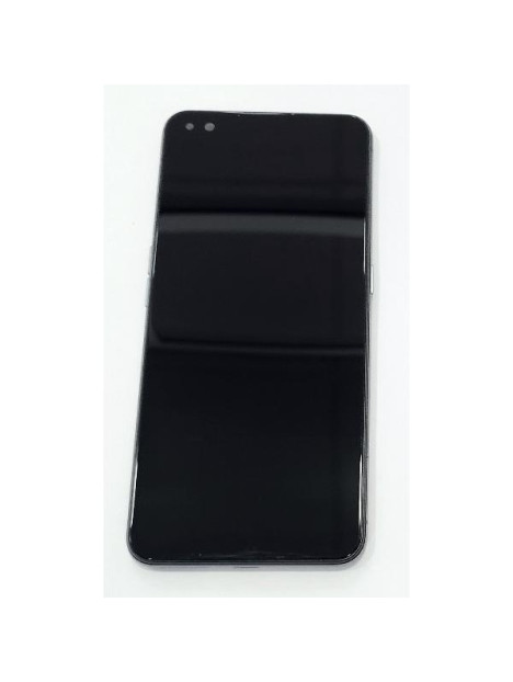 Pantalla lcd para Realme x50 Pro 5G mas tactil negro con marco negro compatible