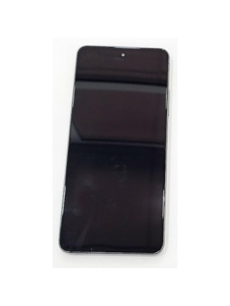 Pantalla lcd para Realme C67 4G mas tactil negro con marco negro calidad premium