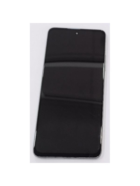 Pantalla lcd para Realme C67 4G mas tactil negro con marco negro compatible