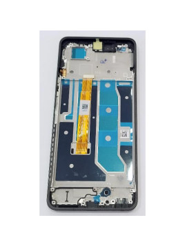 Pantalla lcd para Realme C67 4G mas tactil negro con marco negro compatible