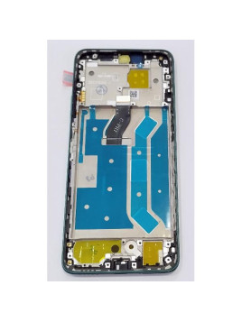 Pantalla lcd para Huawei Nova 12i mas tactil negro con marco verde calidad premium