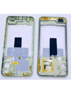 Carcasa o marco central verde para Samsung Galaxy A24 4G A245F