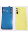 Tapa trasera o tapa bateria amarilla para Samsung Galaxy A55 A556 mas lente de camara