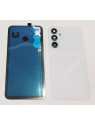 Tapa trasera o tapa bateria blanca para Samsung Galaxy A35 con lente de camara