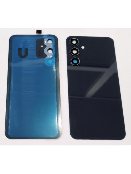 Tapa trasera o tapa bateria negra para Samsung Galaxy A35 con lente de camara