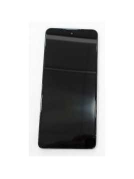 Pantalla lcd para Infinix Hot 30 mas tactil negro con marco negro calidad premium