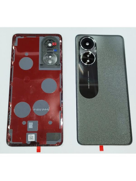 Tapa trasera o tapa bateria negra para OPPO A58 4G CPH2577 con lente de camara
