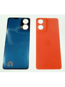Tapa trasera o tapa bateria roja para Motorola Moto G04