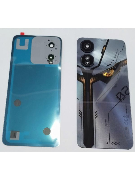 Tapa trasera o tapa bateria azul para ZTE Nubia Neo 2 5G con lente de camara
