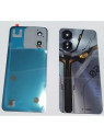 Tapa trasera o tapa bateria azul para ZTE Nubia Neo 2 5G con lente de camara