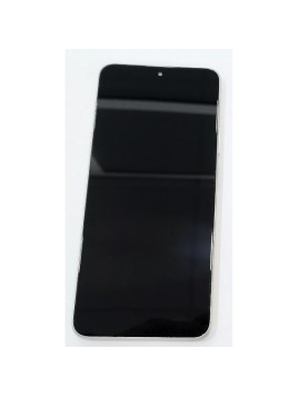 Pantalla lcd para Huawei Nova 12i mas tactil negro con marco dorado calidad premium