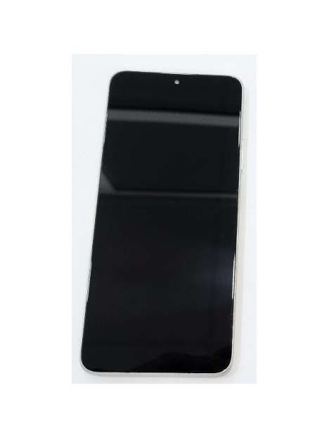 Pantalla lcd para Huawei Nova 12i mas tactil negro con marco dorado calidad premium