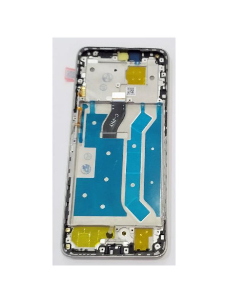 Pantalla lcd para Huawei Nova 12i mas tactil negro con marco dorado calidad premium