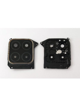 Lente de camara para Huawei Honor X8 5G con marco negro calidad premium