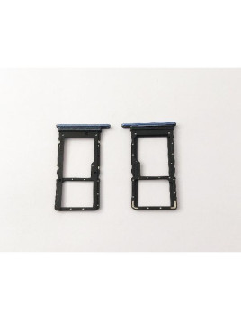 Soporte o bandeja sim azul Dual sim para Huawei Honor X6 calidad premium