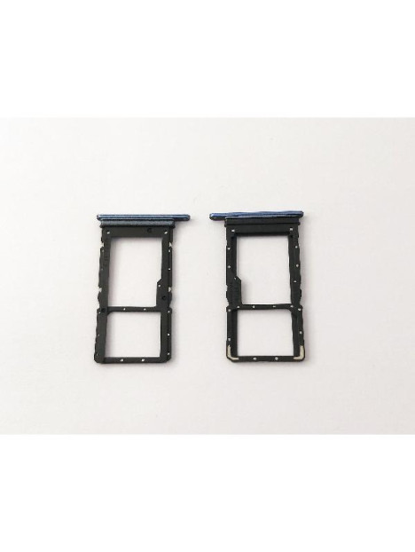 Soporte o bandeja sim azul Dual sim para Huawei Honor X6 calidad premium
