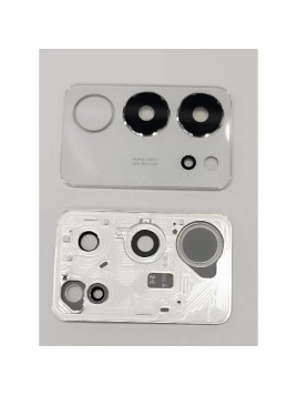 Lente de camara para Vivo V29 con marco blanco calidad premium