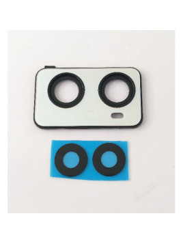 Lente de camara para OPPO A96 CPH2333 con marco azul calidad premium