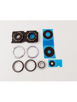 Lente de camara para Xiaomi Redmi Note 13 Pro Plus 5G con marco morado calidad premium