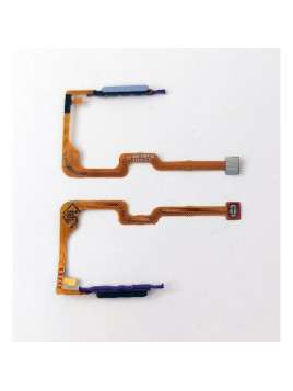 Boton home azul para Huawei Honor X7B calidad premium