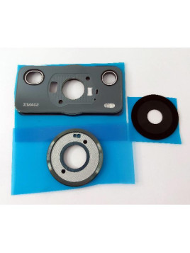 Lente de camara para Huawei P60 Pro con marco verde calidad premium