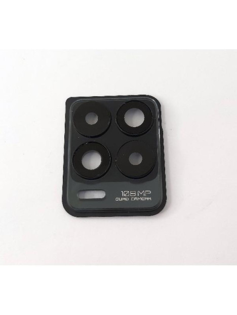 Lente de camara para Realme 8 Pro RMX3081 con marco negro calidad premium