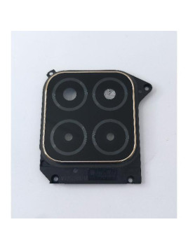 Lente de camara para Huawei Honor X6 con marco negro calidad premium