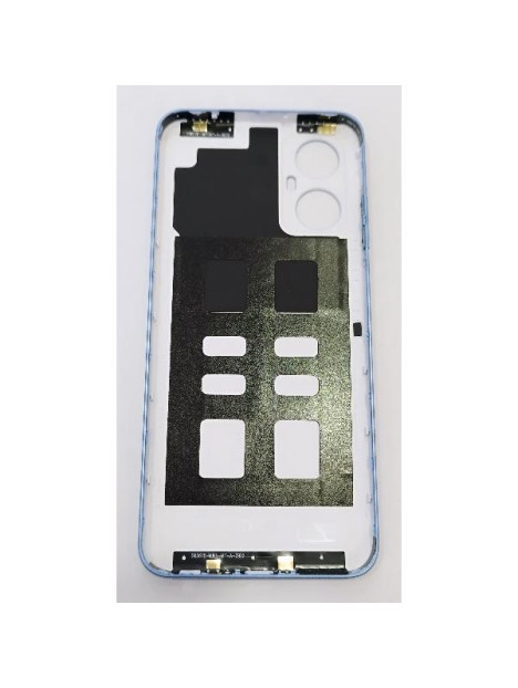 Tapa trasera o tapa bateria azul para Blackview A52 Pro