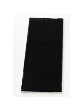 Pantalla TFT para Samsung Galaxy S23 Ultra S918B mas tactil negro con marco dorado compatible