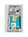 Pantalla TFT para Samsung Galaxy S23 Ultra S918B mas tactil negro con marco dorado compatible