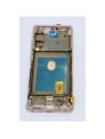 Pantalla lcd para Samsung Galaxy S20 FE 5G G781F S20 FE 4G G780F mas tactil negro con marco naranja calidad premium