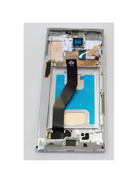 Pantalla lcd para Samsung Galaxy Note 10 Plus N975 mas tactil negro con marco gris Incell