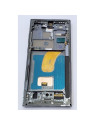 Pantalla TFT para Samsung Galaxy S23 Ultra S918B mas tactil negro con marco verde compatible