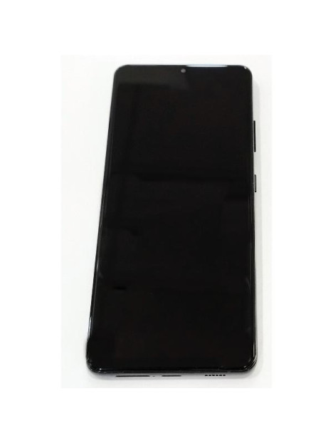 Pantalla lcd para Samsung Galaxy S21 Ultra 5G mas tactil negro con marco negro calidad TFT
