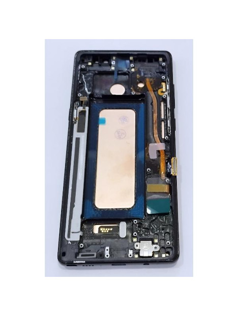 Pantalla lcd para Samsung Galaxy Note 8 N950F mas tactil negro con marco negro Incell