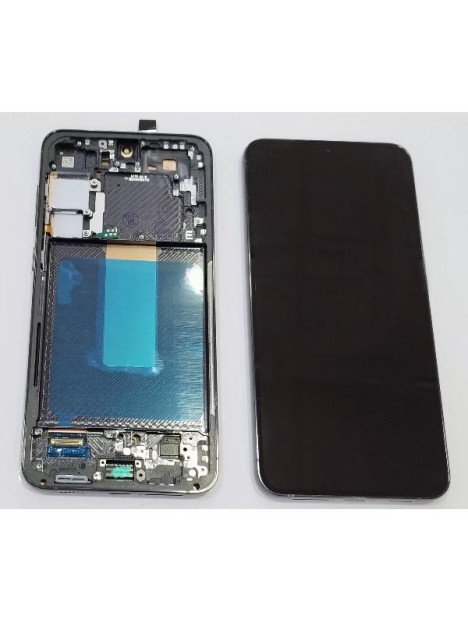 Pantalla lcd para Samsung Galaxy S23 Plus S916B mas tactil negro con marco negro calidad premium