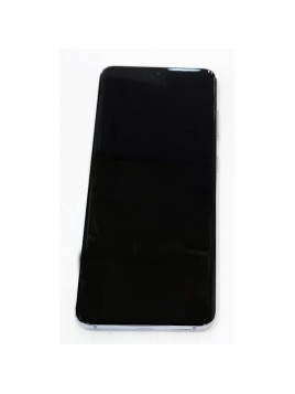 Pantalla lcd para Samsung Galaxy S20 G980F mas tactil negro con marco azul calidad premium