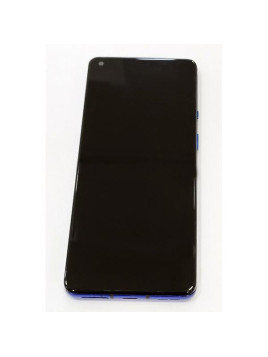 Pantalla lcd para Oneplus 8 Pro mas tactil negro con marco azul compatible