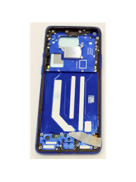 Pantalla lcd para Oneplus 8 Pro mas tactil negro con marco azul compatible
