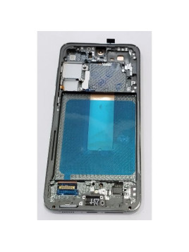 Pantalla lcd para Samsung Galaxy S23 Plus S916B mas tactil negro con marco verde calidad premium