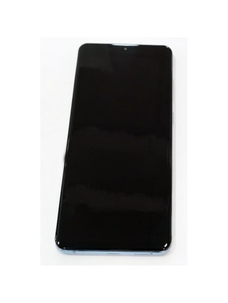 Pantalla lcd TFT para Samsung Galaxy S20 Plus G986 S20 Plus 5G mas tactil negro con marco azul