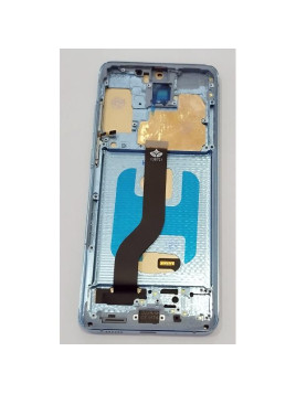 Pantalla lcd TFT para Samsung Galaxy S20 Plus G986 S20 Plus 5G mas tactil negro con marco azul