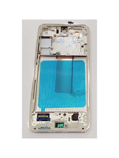 Pantalla lcd para Samsung Galaxy S23 Plus S916B mas tactil negro con marco plata calidad premium