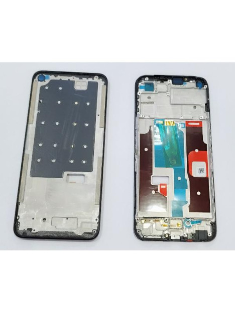 Carcasa o marco frontal negro para Realme Narzo 50 4G RMX3286