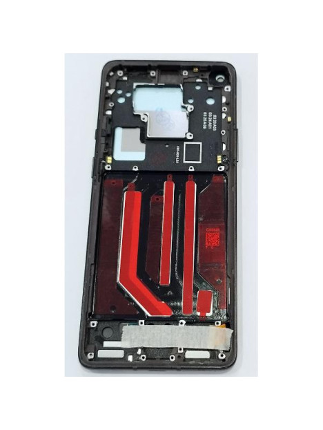 Pantalla lcd para Oneplus 8 Pro mas tactil negro con marco verde compatible