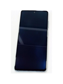 Pantalla lcd para Samsung Galaxy S20 FE 5G G781F S20 FE 4G G780F mas tactil negro con marco verde calidad premium